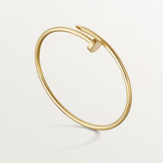 Cartier Nail Bracelet Gold Tone