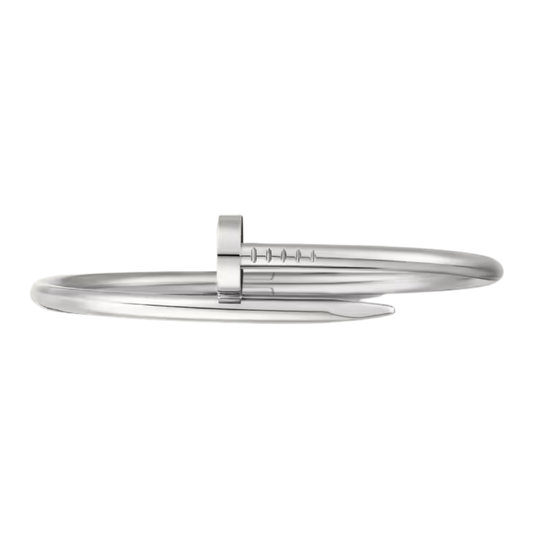 Cartier Nail Bracelet Silver tone